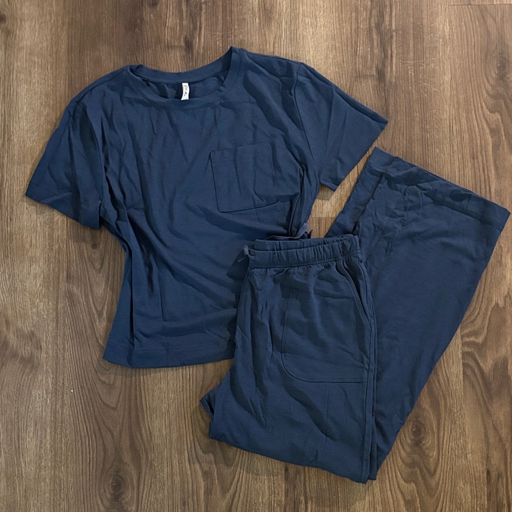 Soma Navy Casual Lounge Set